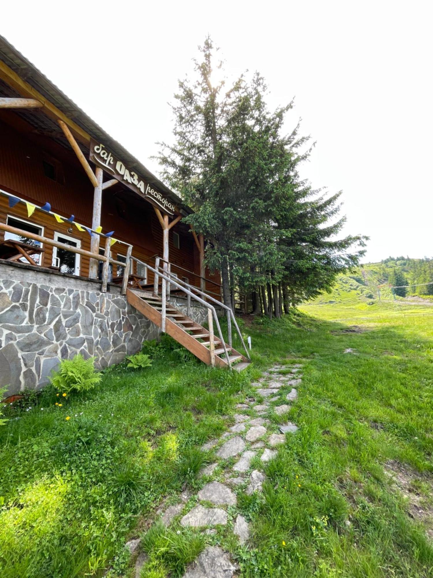 Оаза Hotel Dragobrat Bagian luar foto